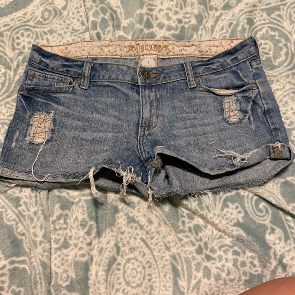 Jean shorts